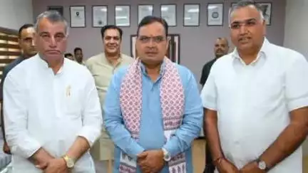 तिंवरी: ओसियां विधायक भैराराम सियोल ने जयपुर में राजस्थान मुख्यमंत्री भजनलाल शर्मा से की शिष्टाचार भेंट