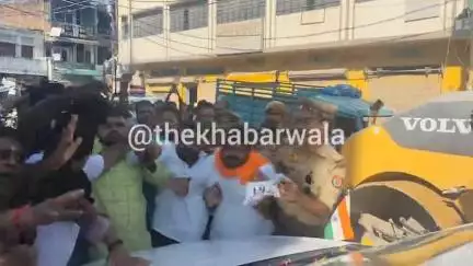गोरखपुर में सपा नेताओं को दिखाए गए काले झंडे हंगामा,क्या बोले सपा नेता ? ।। Gorakhpur