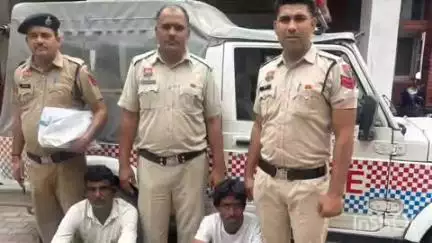 गन्नौर: गन्नौर पुलिस ने खेत से लोहे के सरिये चोरी करने वाले दो आरोपियों को किया गिरफ्तार