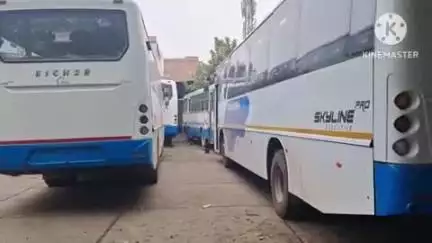 सोनीपत: सोनीपत बस डिपो में पहुंची पांच नई एसी बसें, आधुनिक सुविधाओं से लैस