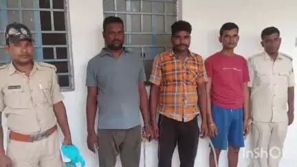 बिहारीगंज: देवेल बैजनाथपुर और हथियोद्धा गांव में छापामारी, एक शराबी, एक शराब कारोबारी व एक वारंटी गिरफ्तार