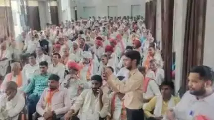 टोंक: शहर अग्रवाल धर्मशाला में 1975 में लगाए गए आपातकाल के 50 वर्ष पूर्ण होने पर भाजपा ने आयोजित किया कार्यक्रम