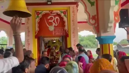 गंगधार: चौमहला से निकली 10 किलोमीटर की साँवारिया सेठ की पद यात्रा