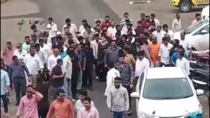 चांदवड: भारत नगर येथील करंजवण पाणीपुरवठा योजनेच्या कामाची आमदार सुहास कांदे यांनी केली पाहणी