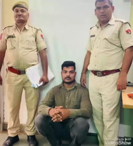 भरतपुर: दुकान से मोबाइल चोरी कर ले जाने के मामले में पुलिस ने आरोपी को किया गिरफ्तार