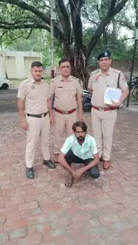 अम्बाला: थाना साहा में चोरी के मामले में आरोपी गिरफ्तार, सिलेंडर बरामद
