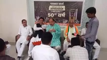 दतिया नगर: भाजपा कार्यालय में मुकेश चौधरी ने राहुल गांधी को बताया विदेशी एजेंट