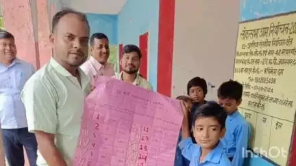 भरगामा: भरगामा मध्य विद्यालय जयनगर में दत्त कार्य प्रदर्शनी का आयोजन