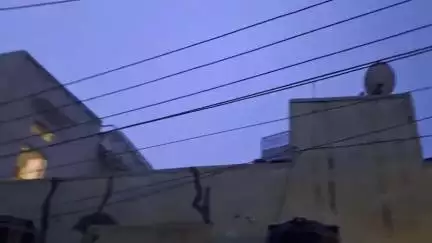 नागौर: नागौर शहर के अजमेरी गेट क्षेत्र में बारिश के दौरान गिरी आकाशीय बिजली, बड़ा नुकसान टला