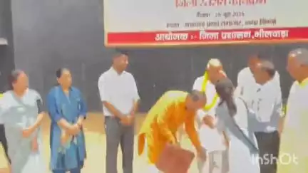 भीलवाड़ा: नगर निगम सभागार में आयोजित हुआ लोकतंत्र सेनानी सम्मान समारोह, आपातकाल के सेनानियों को मिला सम्मान