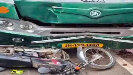 दारू: जबरा चौक के पास बस और बाइक की टक्कर, बाइक सवार की हुई मौत