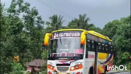 ಹೊಸನಗರ: ಹನಿಯ ಬಳಿ ಚಲಿಸುತ್ತಿದ್ದ ಬಸ್ ಮೇಲೆ ಬಿದ್ದ ವಿದ್ಯುತ್ ತಂತಿ, ಮುಂದೇನಾಯ್ತು?