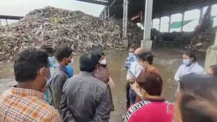 अमरावती: फ्रेजरपुरा, सुकळी कंपोस्ट डेपो व गुलिस्तान नगर परिसराची आयुक्त सौम्या शर्मा यांच्याकडून पाहणी