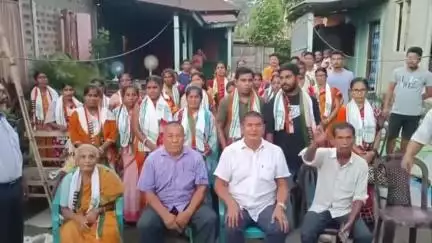 বিজনী ভাগ: ঘোষপাৰাত বিপিএফৰ যোগদান সভা অনুষ্ঠিত, অৰ্ধ শতাধিক লোকৰ বিপিএফত যোগদান