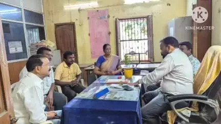 చెన్నూరు: ఈజీఎస్ కార్యాలయాన్ని సందర్శించిన డిఆర్డిఓ కిషన్