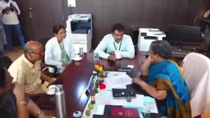 సిద్దిపేట అర్బన్: సిద్దిపేట జిల్లా కేంద్రంలోని ప్రభుత్వ మెడికల్ కళాశాలను సందర్శించిన జిల్లా కలెక్టర్ హైమావతి