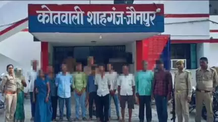 शाहगंज: शाहगंज पुलिस ने 12 और खेतासराय पुलिस ने 6 लोगों का शांति भंग में किया चालान