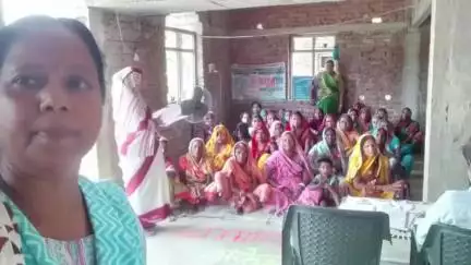 सिवान: सीवान में ऑगनबाड़ी केंद्रों पर हुआ सामाजिक अंकेक्षण और औचक निरीक्षण