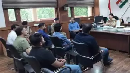 पंचकूला: डीसीपी सृष्टि गुप्ता ने पंचकूला के क्लब संचालकों के साथ सेक्टर-1 में की बैठक, समय सीमा व ध्वनि सीमा पर दिए निर्देश