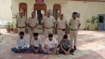हनुमानगढ़: टाउन में 4 युवकों से 53 किलो 376 ग्राम अवैध डोडा पोस्त बरामद, कोर्ट ने चारों आरोपियों को भेजा पुलिस रिमांड पर