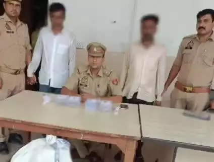 मुरादाबाद: मुंडापांडे थाना पुलिस ने घर में घुसकर चोरी करने वाले 2 आरोपियों को गिरफ्तार कर भेजा जेल