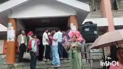 कुमारसैन: हि.प्र. भवन एवं अन्य निर्माण मजदूर यूनियन ने श्रमिक कल्याण बोर्ड कार्यालय रामपुर का किया घेराव