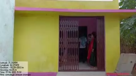 खड़गपुर: हवेली खड़गपुर में विधानसभा चुनाव से पहले बीडीओ ने बूथों का जायजा लिया