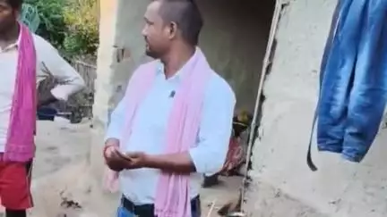 बनमा इटहरी: परसाहा गांव में सामाजिक कार्यकर्ता ने एक परिवार को ₹5100 और 50 किलो चावल दिए
