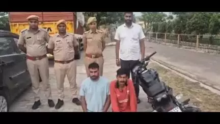 पीलीबंगा: पीलीबंगा पुलिस ने एनडीपीएस एक्ट के तहत 16 किलो डोडा पोस्त और मोटरसाइकिल सहित 2 आरोपियों को गिरफ्तार किया