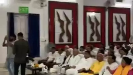 सिंगरौली: भाजपा सांसद गणेश सिंह का बयान- संविधान की हत्या करने वाले ही आज संविधान रक्षा का ढोंग कर रहे हैं