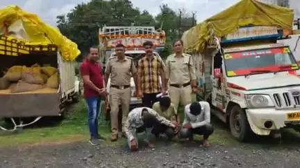देवास: बीएनपी थाना क्षेत्र के वेयर हाउस में हुई चोरी का खुलासा, तीन आरोपी गिरफ्तार