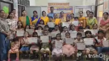 बिसौली: बिसौली नगर में जायंट्स ग्रुप ऑफ महिला समृद्धि द्वारा आयोजित दस दिवसीय समर कैंप का समापन किया गया
