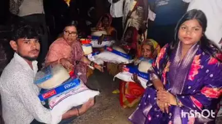 रुपौली: गोरियर पूर्व पंचायत स्थित  तिरासी टोला वार्ड संख्या5 पहुंचे पूर्व मंत्री बीमा भारती