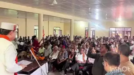 जयसिंहपुर: विधायक विपिन सिंह परमार जयसिंहपुर में आयोजित कार्यक्रम में शामिल हुए