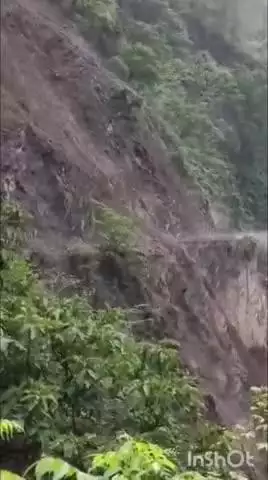विकासनगर: जजरेड़ में भू स्खलन के कारण एक घंटे तक बाधित रहा यातायात