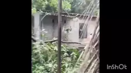 മീനച്ചിൽ: ദുരിതക്കാറ്റ്, ഈരാറ്റുപേട്ട തെക്കേക്കരയിൽ മരം വീണ് വീട് തകർന്നു