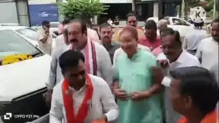 नीमच नगर: मध्यप्रदेश के उपमुख्यमंत्री जगदीश देवड़ा के नीमच आगमन पर भाजपा कार्यकर्ताओं ने किया भव्य स्वागत