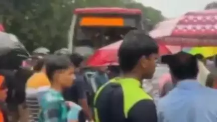 ಸುಳ್ಯ: ಆರಂತೋಡು ಗ್ರಾಮದ ಕೋಡಂಕೇರಿ ಎಂಬಲ್ಲಿ ಸರ್ಕಾರಿ ಬಸ್‌ಗಳ ಮಧ್ಯೆ ಅಪಘಾತದಲ್ಲಿ ಮಹಿಳೆ ಸಾವು