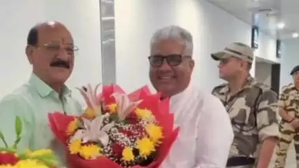 डोईवाला: केंद्रीय मंत्री भूपेंद्र यादव जॉलीग्रांट एयरपोर्ट पहुंचे, डोईवाला, देहरादून के लिए हुए रवाना