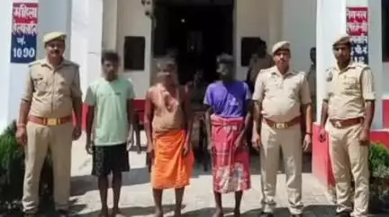 खड्डा: पड़रही धनहा में जल जीवन मिशन के कार्य में बाधा डालने वालों पर कार्रवाई, पुलिस ने तीन आरोपियों को गिरफ्तार कर भेजा जेल