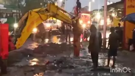 नागौद: सतना शहर में जगह-जगह जलभराव, जनजीवन अस्त-व्यस्त