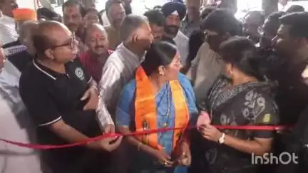 केंद्रीय राज्य मंत्री ने भाजपा कार्यालय में आपातकाल प्रदर्शनी का शुभारंभ किया