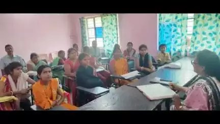 हरनौत: गोनावा रोड स्थित कृषि विज्ञान केंद्र में खरीफ मौसम में 25 महिलाओं को पोषण वाटिका की स्थापना पर प्रशिक्षण दिया गया