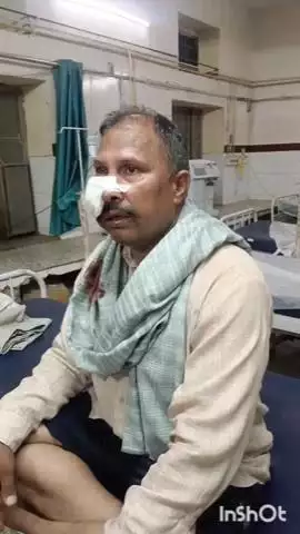 नगर: जालूकी थाने के गांव रानोता में जमीनी विवाद के चलते झगड़े में लाठी और पथराव से एक महिला सहित दो लोग हुए घायल