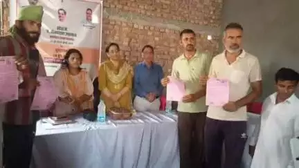 श्रीविजयनगर पंचायत समिति के अंतर्गत विभिन्न पंचायतों में पंडित दीनदयाल उपाध्याय अंत्योदय संबल पखवाड़ा शिविर का आयोजन