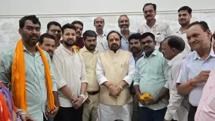 बड़ा मलेहरा: पूर्व मंत्री विधायक गोपाल भार्गव का बड़ामलहरा में भव्य स्वागत