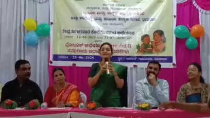 ಧಾರವಾಡ: ಅಂಗನವಾಡಿ ಕೇಂದ್ರಗಳಲ್ಲಿ ತೀವ್ರ ಅತಿಸಾರ ಕೊನೆಗೊಳಿಸುವ ಅಭಿಯಾನ: ನಗರದಲ್ಲಿ ಜಿಲ್ಲಾಧಿಕಾರಿ ದಿವ್ಯಪ್ರಭು