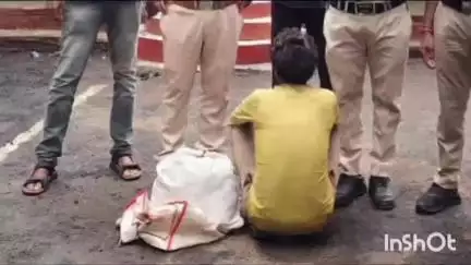 गुना: बोरखेड़ा गांव के पास धरनावदा पुलिस ने एक गांजा तस्कर को किया गिरफ्तार