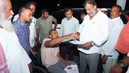 విభిన్న ప్రతిభావతుడు షేక్ జూబేర్ వినతికి తక్షణమే స్పందించిన రాష్ట్ర రవాణా శాఖ మంత్రి రాంప్రసాద్ రెడ్డి