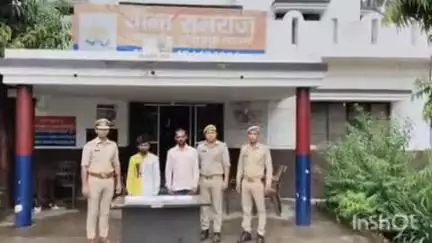 जानसठ: रामराज पुलिस ने दो शातिर चोरों को किया गिरफ्तार, ₹20,300 की नकदी और आभूषण किए बरामद